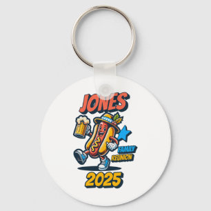 Llavero Reunión Familiar Jones 2025 Su Personalizados Coin