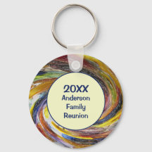 Reunión familiar Vivid Tie Dye Swirl Resumen