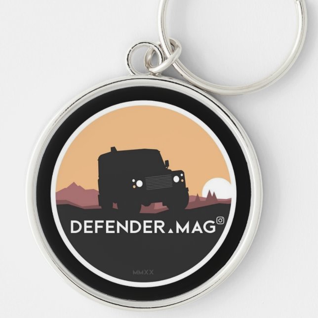 LLAVERO REVISTA DEFENDER (Frente)