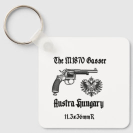 Llavero Revólver Gasser M1870 de Austria-Hungría