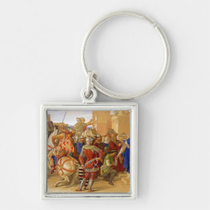 Llavero Rey Arturo y Caballeros de la Mesa Redonda