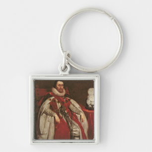 Llavero Rey James I de Inglaterra y VI de Escocia, 1621