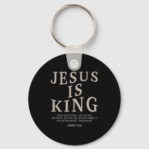 Llavero Rey Jesús Hombres Cristianos Jóvenes Dios Buen Her