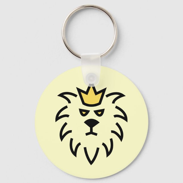 Llavero rey león. (Anverso)