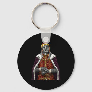 Llavero Rey Máscara de Plata Baldwin Iv Máscara Dorada Art