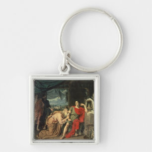 Llavero Rey Priam que pide a Aquiles vuelta de