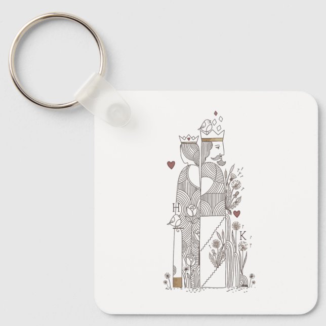 Llavero Rey+Reina (Anverso)