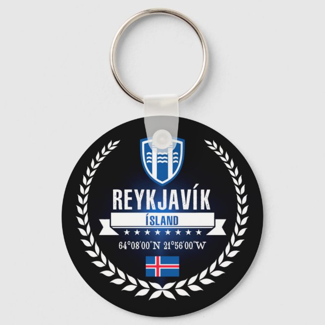 Llavero Reykjavík (Anverso)