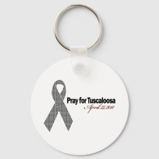 Llavero Reza Por Tuscaloosa Alabama (Houndstooth)