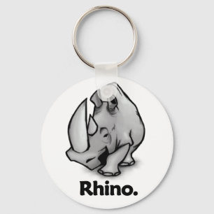 Llavero Rhino. del rinoceronte