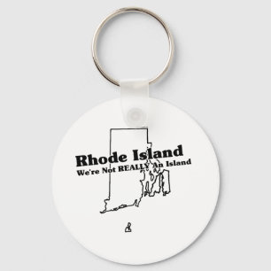 Llavero Rhode Island State Slogan