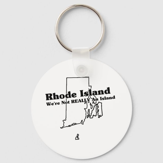 Llavero Rhode Island State Slogan (Anverso)