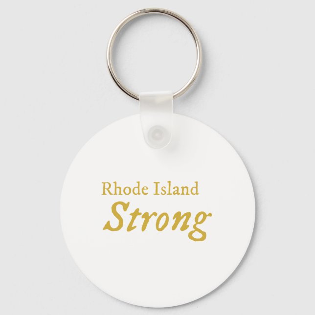 Llavero Rhode Island Strong (Anverso)