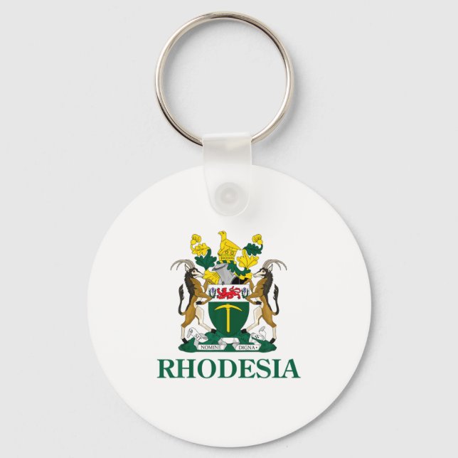 Llavero Rhodesia Coat Of Arms Zimbabwe Funny South Africa  (Anverso)