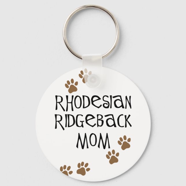 Llavero Rhodesian Ridgeback Mom (Anverso)
