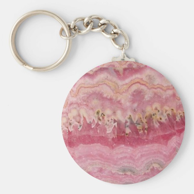 Llavero Rhodochrosite Gemstone Keychain (Frente)