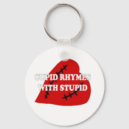 Llavero Rhymes Cupido Con Estúpido