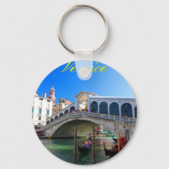 Llavero Rialto Bridge Venice - Pro Photo (Anverso)