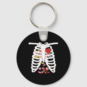 Llavero Rib Cage X-ray Candy Funny Halloween Costume Niños
