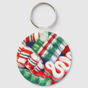 Llavero RIBBON CANDY Aluminio Circle Keychain