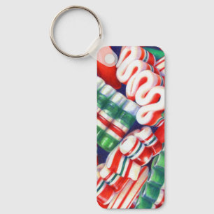 Llavero RIBBON CANDY Aluminio Rectangle Keychain