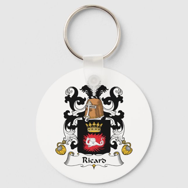 Llavero Ricard Family Crest (Anverso)