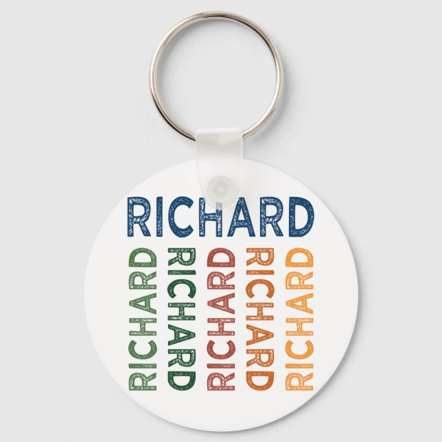 Llavero Richard Cute Colorful (Anverso)
