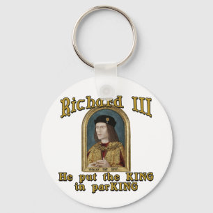 Llavero Richard III puso al rey en camiseta del