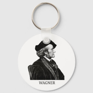 Llavero Richard Wagner, negro