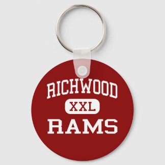 Llavero Richwood - Rams - High School - Monroe Louisiana