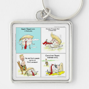 Llavero Rick London "Trumpty Dumpty" Regalo Divertido de T