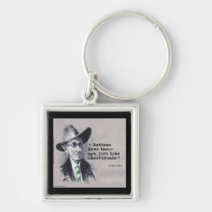 Llavero Rick London y Tom Kerr James Joyce y Ego Cote