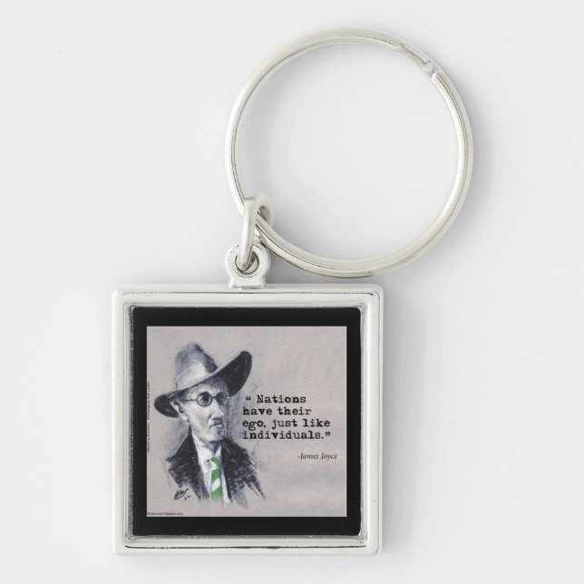 Llavero Rick London y Tom Kerr James Joyce y Ego Cote (Frente)