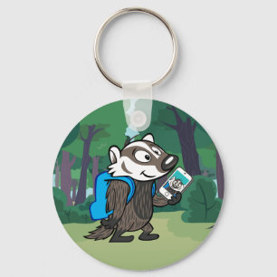 Llavero Ricky Raccoon Selfie del grabador