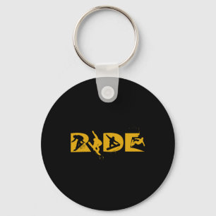 Llavero Ride Snowboard Gracioso Regalo Snowboard Snowboard