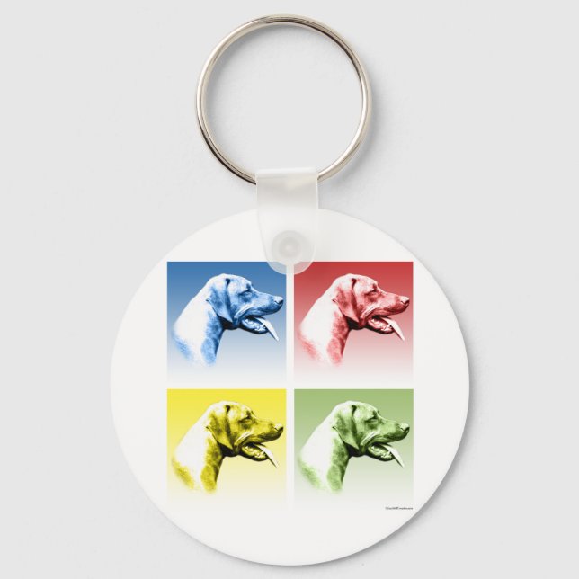 Llavero Ridgeback Pop Art (Anverso)