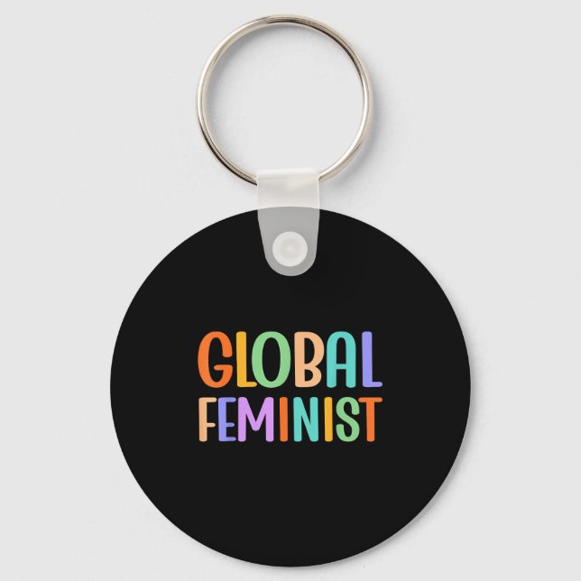 Llavero Rigualdad Feminista Global de Empoderamiento Mundi (Anverso)