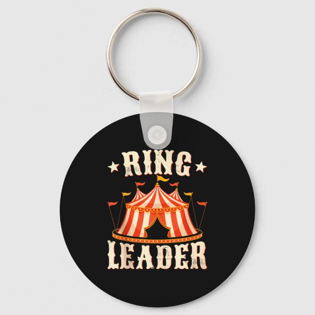 Llavero Ring Leader - Circus Lover Ringmaster Circus Party (Anverso)