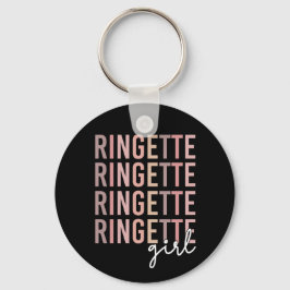 Llavero Ringette Chica | Regalos para Ringette Player