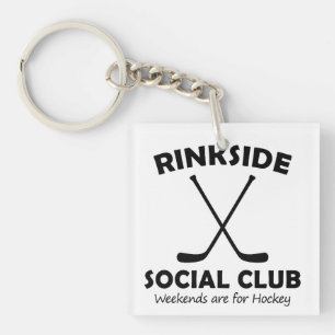 Llavero Rinkside Social Club Madre Danza de Regalo Hockey 