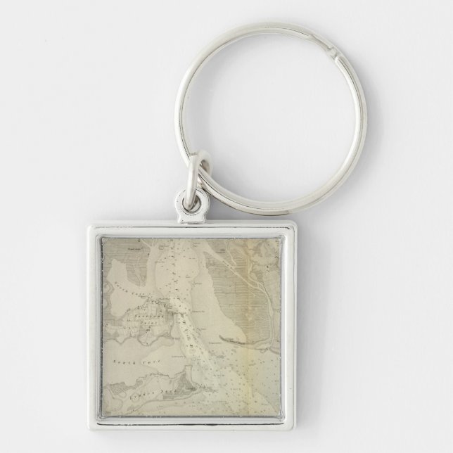 Llavero Río Mouth Connecticut (Frente)