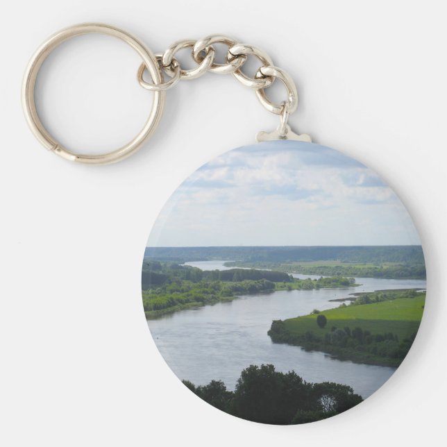 Llavero Río Nemunas en Vilkija, LITHUANIA — (Frente)