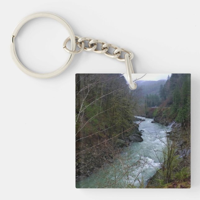 Llavero Río Wilson, OR (Frente)