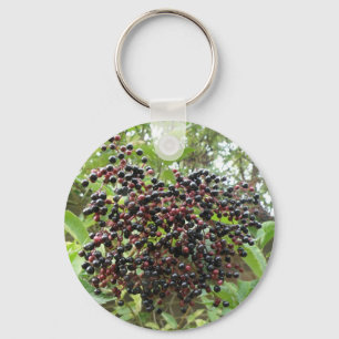 Llavero Ripening Elderberries Keychain