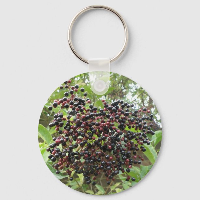 Llavero Ripening Elderberries Keychain (Anverso)