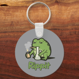 Llavero Rippit Funny Frog Regalo para fumetas, Rana para c