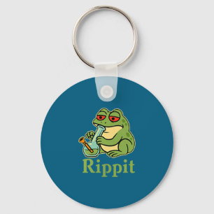 Llavero Rippit Stoner Rana Fumando Stoner