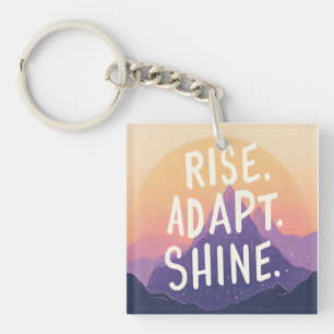 Llavero Rise Adapt Shine - Inspirador Mountain Sunrise