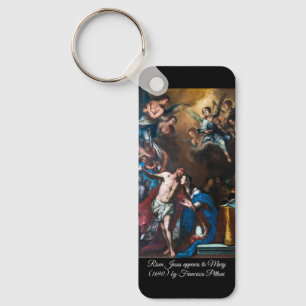 Llavero Risen Jesus le aparece a María