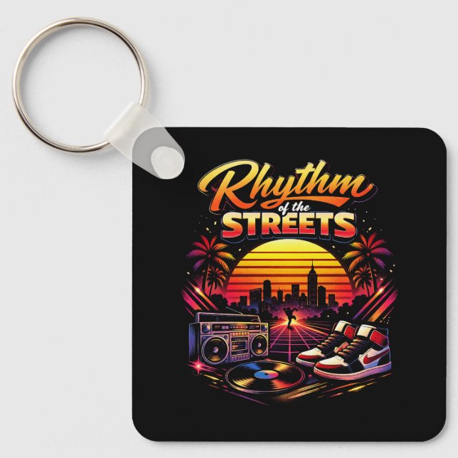 Llavero Ritmo de las Calles (Anverso)